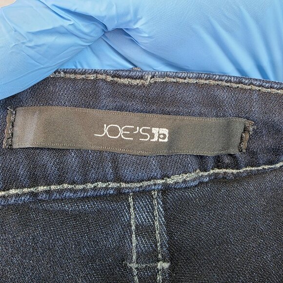 Joes Jeans Skinny Jeans Womens Size 27 Dark Wash Blue Stretch Denim Mid Rise - Picture 9 of 11